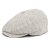 Schiebermütze / Schirmmütze - Gårda Crispin Striped Newsboy (greige)