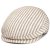 Schiebermütze / Schirmmütze - Gårda Gargery Striped Sixpence (beige)