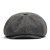 Schiebermütze / Schirmmütze - Gårda Telford Newsboy Cap (dunkelgrau)