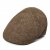 Schiebermütze / Schirmmütze - Gårda Tallone Linen Flat Cap (braun)