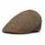 Schiebermütze / Schirmmütze - Gårda Tallone Linen Flat Cap (braun)