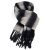 Schals - Gårda Dinibor Striped Scarf (grau/schwarz)