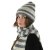 Schals - Gårda Grindelwald Striped Wool Mix Scarf (beige/grau)