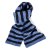 Schals - Gårda Grindelwald Striped Wool Mix Scarf (blau)