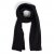 Schals - Gårda Sölden Cable Knit Wool Mix Scarf (schwarz)