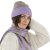 Schals - Gårda Kitzbühel Merino Wool Check Scarf (lila/beige)
