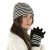 Handschuhe - Gårda Cavalese Knitted Wool Mix Gloves (schwarz/weiß)
