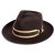 Hüte - Gårda Belluno Crushable Wool felt Fedora (braun)