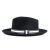 Hüte - Gårda Belluno Crushable Wool felt Fedora (schwarz)