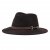 Hüte - Gårda Braga Wool felt Fedora (braun)