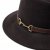 Hüte - Gårda Braga Wool felt Fedora (braun)