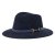 Hüte - Gårda Braga Wool felt Fedora (marineblau)