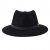 Hüte - Gårda Braga Wool felt Fedora (schwarz)