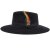 Hüte - Gårda Everett Fedora (schwarz)