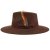 Hüte - Gårda Everett Fedora (braun)