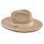 Hüte - Gårda Mapleton Wide brimmed Fedora (beige)