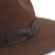 Hüte - Gårda Mapleton Wide brimmed Fedora (braun)
