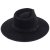 Hüte - Gårda Mapleton Wide brimmed Fedora (schwarz)