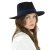 Hüte - Gårda Molinella Crushable Wool felt Fedora (blau)