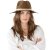 Strohhut - Gårda Nerja Fedora (braun)