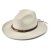 Hüte - Gårda Toquerville Crushable Wool felt Western hat (creme)