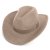 Hüte - Gårda Pocatello Crushable Wool felt Western hat (beige)
