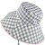 Hüte - Gårda Poppy Checkered sun hat (blau)
