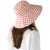 Hüte - Gårda Poppy Checkered sun hat (rosa)
