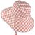 Hüte - Gårda Poppy Checkered sun hat (rosa)
