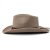 Hüte - Gårda Santaquin Crushable Wool felt Western hat (taupe)