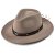 Hüte - Gårda Santaquin Crushable Wool felt Western hat (taupe)