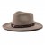 Hüte - Gårda Santaquin Crushable Wool felt Western hat (taupe)