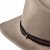 Hüte - Gårda Santaquin Crushable Wool felt Western hat (taupe)
