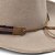 Hüte - Gårda Santaquin Crushable Wool felt Western hat (taupe)