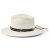 Hüte - Gårda Santaquin Crushable Wool felt Western hat (weiß)