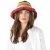 Strohhut - Gårda Sorrento Bucket hat (dunkles multi)