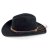 Hüte - Gårda Toquerville Crushable Wool felt Western hat (schwarz)