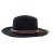Hüte - Gårda Toquerville Crushable Wool felt Western hat (schwarz)