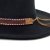 Hüte - Gårda Toquerville Crushable Wool felt Western hat (schwarz)