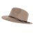 Hüte - Gårda Vicenza Crushable Wool felt Fedora (beige)