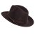 Hüte - Gårda Vicenza Crushable Wool felt Fedora (braun)
