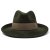Hüte - Gårda Volterra Fedora Wool Hat (militärgrün/beige)