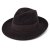 Hüte - Gårda Volterra Fedora Wool Hat (dunkelbraun)