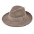 Hüte - Gårda Volterra Fedora Wool Hat (taupe)