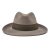 Hüte - Gårda Volterra Fedora Wool Hat (taupe/militärgrün)
