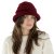 Hüte - Gårda Atri Angora Cloche (bordeaux)