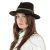 Hüte - Gårda Belluno Crushable Wool felt Fedora (braun)