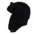 Fliegermützen - Gårda Lycksele Trapper hat (schwarz)