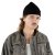 Mützen - Gårda Loxley Knitted Docker Beanie (schwarz)