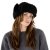 Fliegermützen - Gårda Lycksele Trapper hat (schwarz)